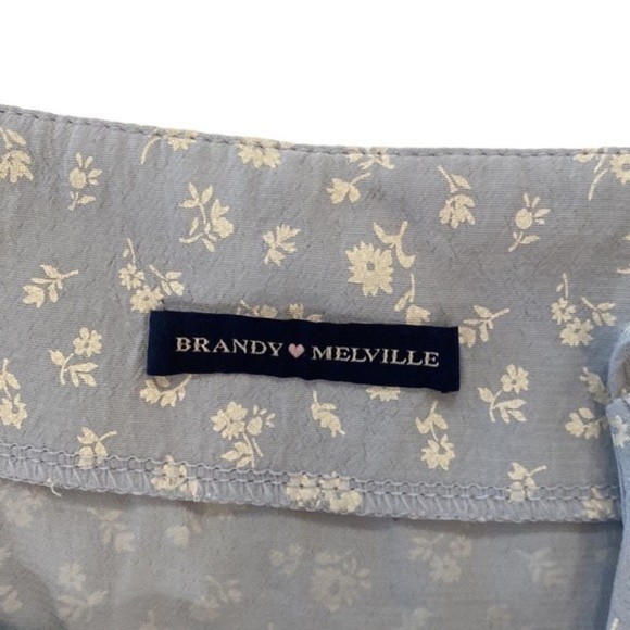 Brandy Melville Dress, Blue floral dress, One Size - Picture 4 of 5